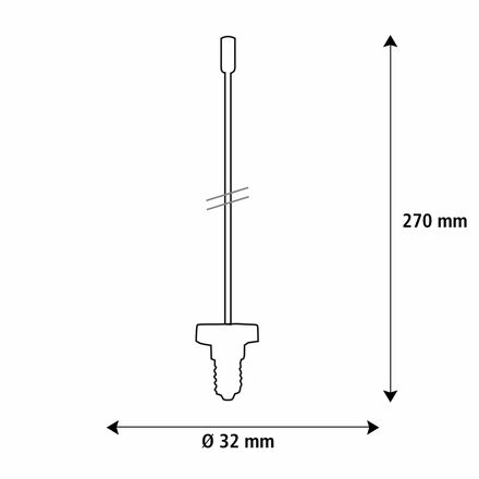 Segula 55440 LED ART Flexi 27 čirá  E14  4 W (35 W) 400 Lm 2200 K