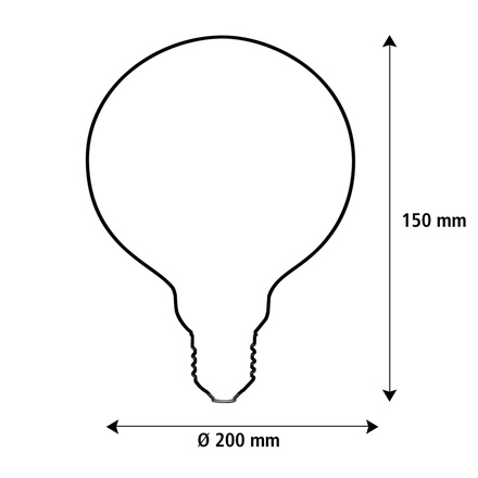 Segula 55012 LED Floating miska stmívaní do teplé čirá E27 6,2 W (39 W) 460 Lm 2.000 - 2.700 K