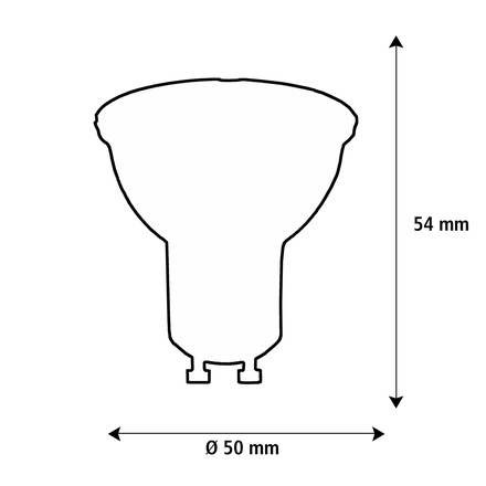 Segula 65654 LED reflektorová žárovka GU10 6 W (50 W) 500 Lm 2.700 K 20d