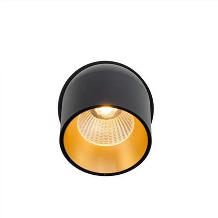 SLC vestavné LED svítidlo Design Cup 10 W 220-240 V 2700 K stmívatelné 36° Ra90 černé