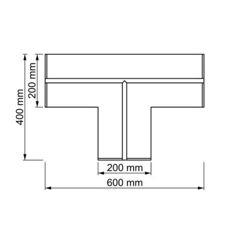 SLC profil pro pásky DL 1 track T modul sádrokarton