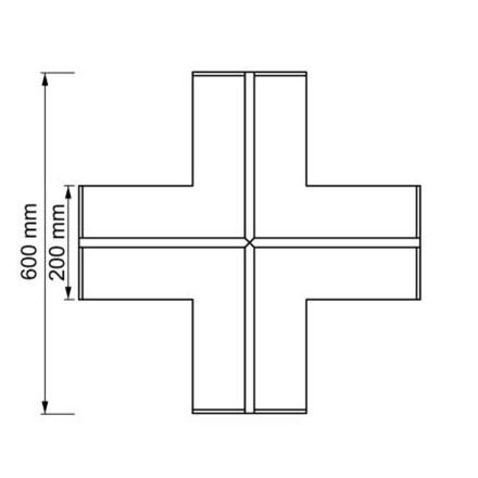 SLC profil pro pásky DL 1 track X modul sádrokarton