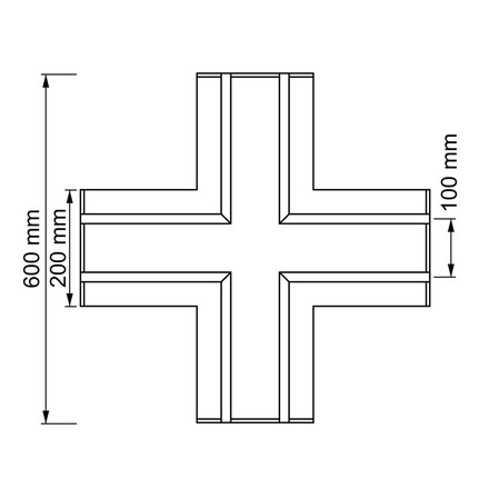 SLC profil pro pásky DL 2 track X modul sádrokarton
