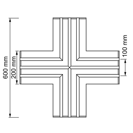 SLC profil pro pásky DL 3 track X modul sádrokarton