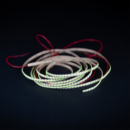 SLC LED pásek COB barevný 12W/m 1050lm/m zelená 24V IP67 5m