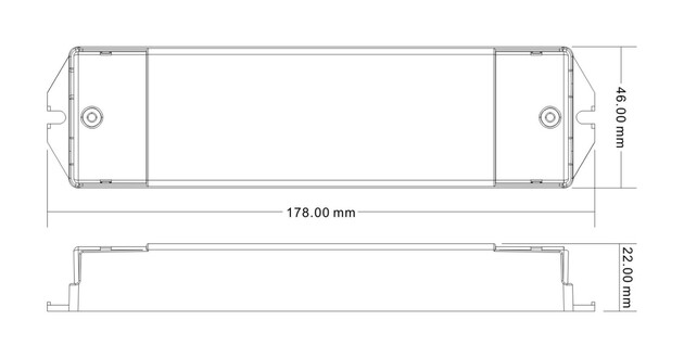 SLC Controller 4x5A 12-36V 480W 1-10V IP20 1x vstup