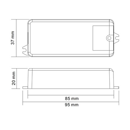 SLC Power repeater 1x10A 12-36V 240W IP20