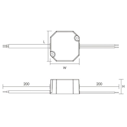 SLC Driver 24V Pill 12W stmívatelný triak IP20