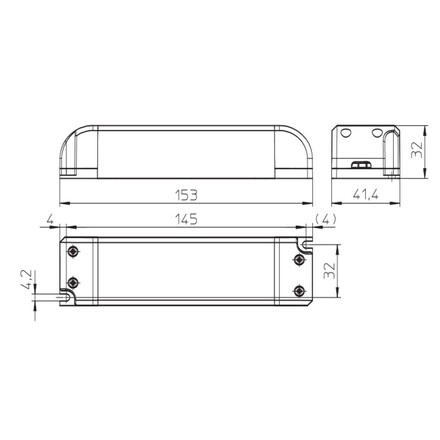 Vossloh Schwabe Driver CV 24V EDXe 30W nestmívatelný IP20