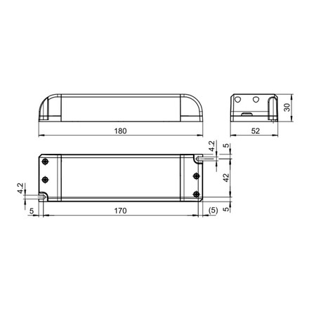 Vossloh Schwabe Driver CV 24V EDXe 75W nestmívatelný IP20