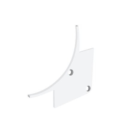 SLC rohový profil Pro C4 2,5m sada bílá