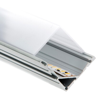 SLC kryt pro profil Pro C3 2m rohový opál