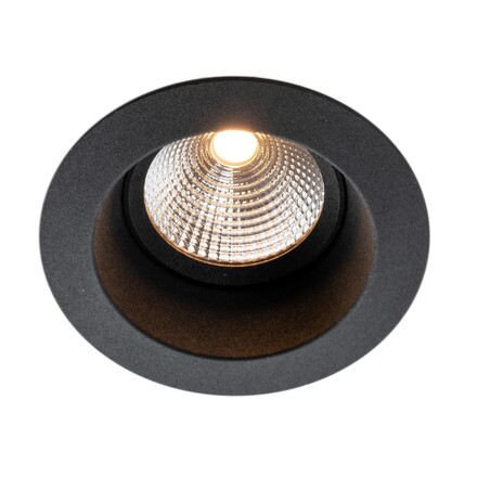 SLC vestavné LED svítidlo OneSoft 8 W 220-240 V 2700 K DALI stmívatelné IP54 36° Ra90 černé