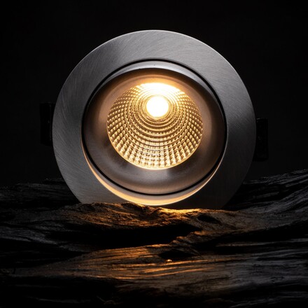 SLC vestavné LED svítidlo One360 Full Spectrum 8 W 220-240 V 3000 K stmívatelné Ra97 IP44 36° hliník