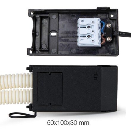 SLC vestavné LED svítidlo One360 8 W 4000 K 220-240 V stmívatelné IP44 36° Ra90 černé