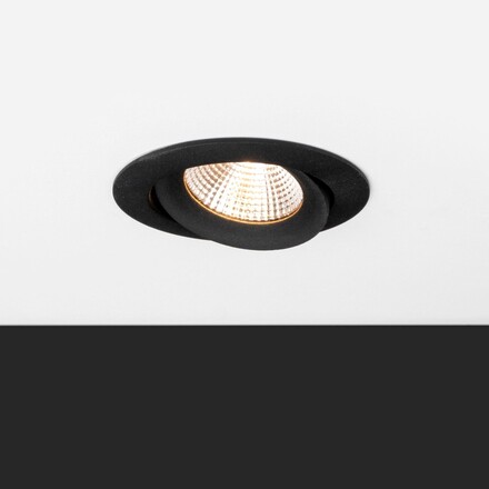 SLC vestavné LED svítidlo One360 8 W 4000 K 220-240 V DALI stmívatelné IP44 36° Ra90 černé