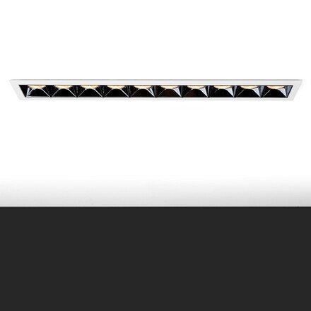 SLC vestavné LED svítidlo PIXEL 10x 25 W 220-240 V 2700 K stmívatelné 36° Ra90 bílé