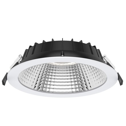 SLC vestavné LED svítidlo Shift pr.200-210 mm bílé 2400lm 3000/4000K Ra80 bez driveru IP54/IP40 UGR19