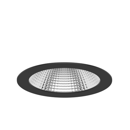 SLC vestavné LED svítidlo Shift pr.160-170 mm černé 1900lm 3000/4000K Ra80 bez driveru IP54/IP40 UGR19