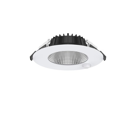SLC vestavné LED svítidlo Shift pr.160-170 mm bílé 1900lm 3000/4000K Ra80 pohybový senzor PIR IP54 UGR19