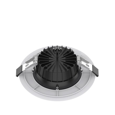 SLC vestavné LED svítidlo Shift pr.160-170 mm bílé 1900lm 3000/4000K Ra80 pohybový senzor PIR IP54 UGR19