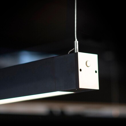 SLC napájení pro LED svítidlo Click 3-pólové PushDim černé IP20