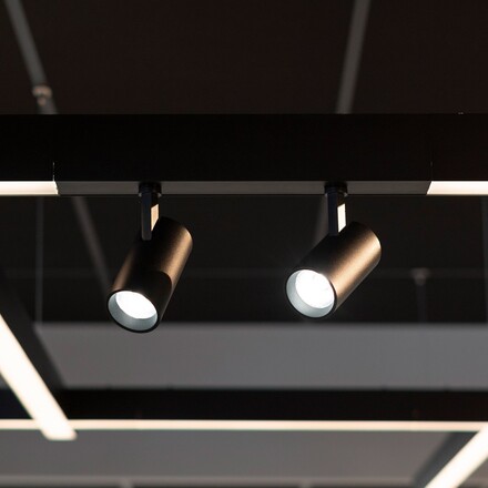 SLC LED svítidlo Click 560 Spot modul 2x15W černé 2400lm 3000/4000K Ra90 DALI IP20