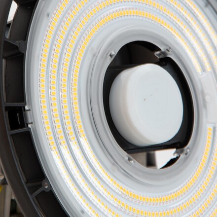 SLC LED průmyslové highbay svítidlo Vector černé 18877lm 4000K Ra80 IP65 120°