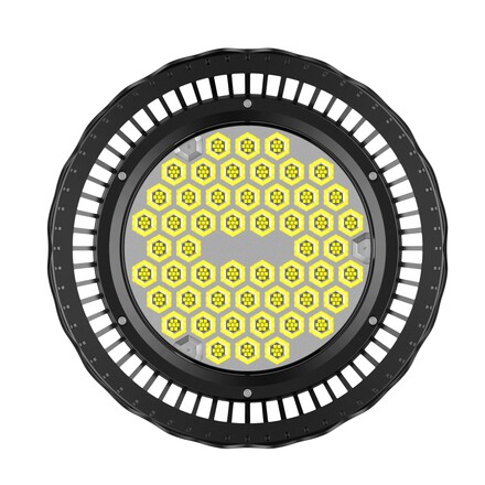 SLC LED průmyslové highbay svítidlo Raptor pr.383 černé 28000lm 4000K Ra80 DALI IP65