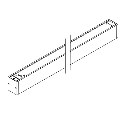 SLC LED svítidlo Click 1400 černé 5175lm 3000/4000K Ra90 DALI IP20