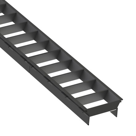 SLC LED svítidlo Click mřížka 1400mm černá