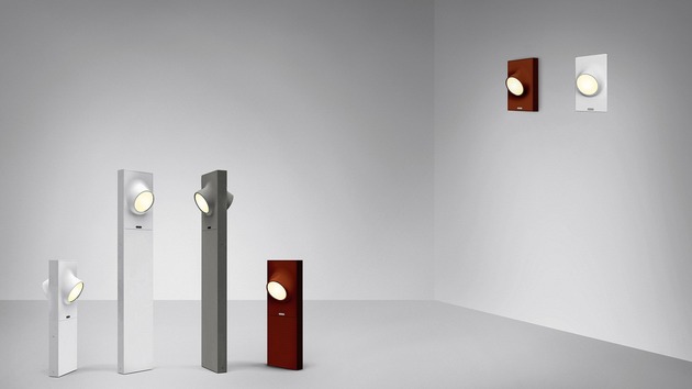 Artemide venkovní LED sloupek Ciclope Floor 50 Bilaterale 13 W 220-240 V 3000K antracit
