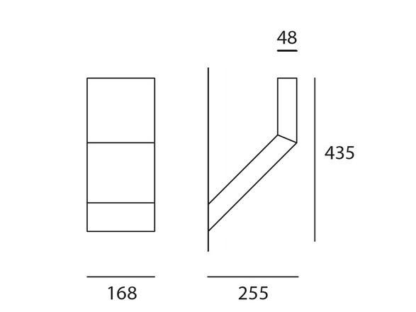 Artemide venkovní nástěnné svítidlo Chilone Wall 14 W 220-240 V 3000K