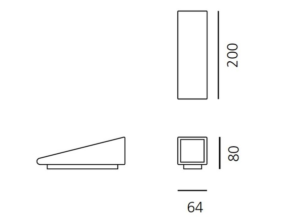 Artemide venkovní LED svítidlo Cuneo Mini 8,9 W 220-240 V 3000K