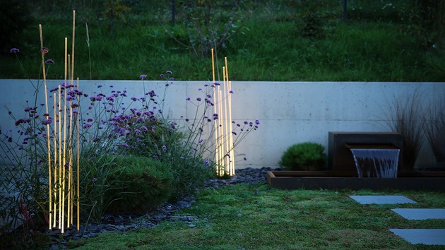 Artemide venkovní LED svítidlo Reeds IP68 8 W 24 V 3000K Architectural Outdoor