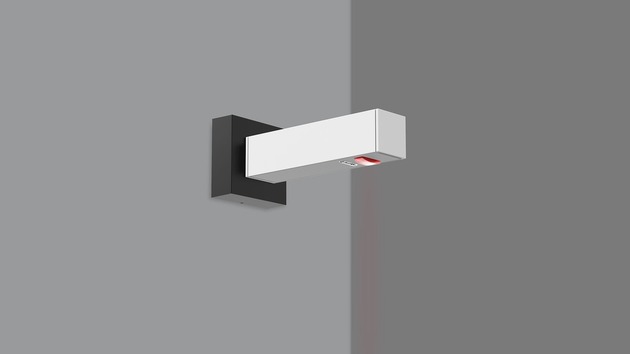 Artemide nástěnné svítidlo Walking Architectural Outdoor 4 W žluté