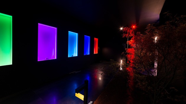 Artemide venkovní LED svítidlo Antarktikós RGB 3 W