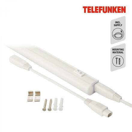 BRILONER TELEFUNKEN LED skříňkové svítidlo 117,3 cm 14W 1400lm bílé TF 200406TF