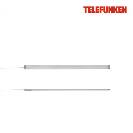 BRILONER TELEFUNKEN LED skříňkové svítidlo 57,3 cm 8W 800lm stříbrná TF 201504TF