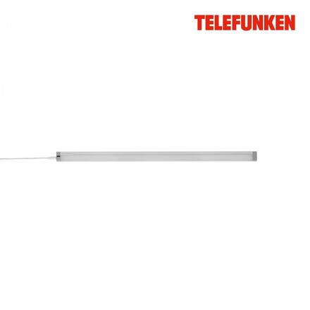 BRILONER TELEFUNKEN LED skříňkové svítidlo 57,3 cm 8W 800lm stříbrná TF 201504TF