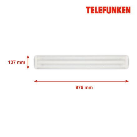 BRILONER TELEFUNKEN LED liniové svítidlo 97,6 cm 23W 3000lm bílé TF 202306TF