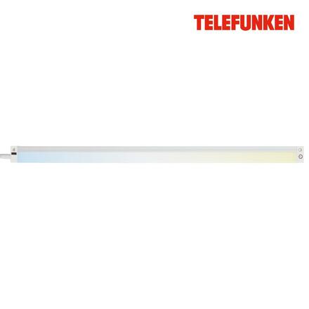 BRILONER TELEFUNKEN CCT svítidlo pod skříňku s čidlem, 50 cm, 5,5 W, 520 lm, bílé TF 202706TF