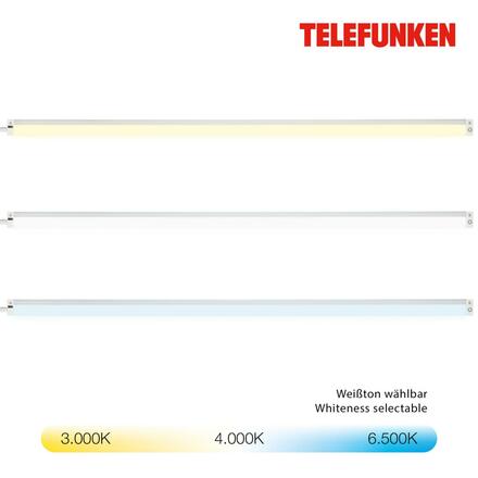 BRILONER TELEFUNKEN CCT svítidlo pod skříňku s čidlem, 80 cm, 7 W, 720 lm, bílé TF 202806TF