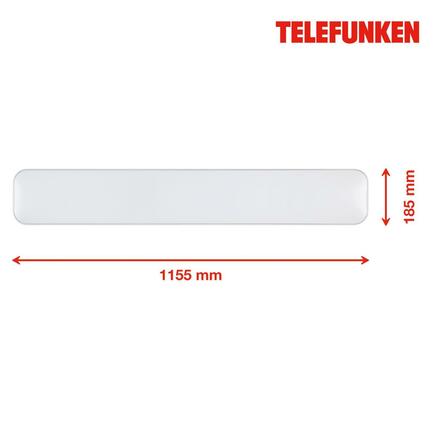 BRILONER TELEFUNKEN LED stropní svítidlo 115,5 cm 48W 5100lm bílé TF 205406TF