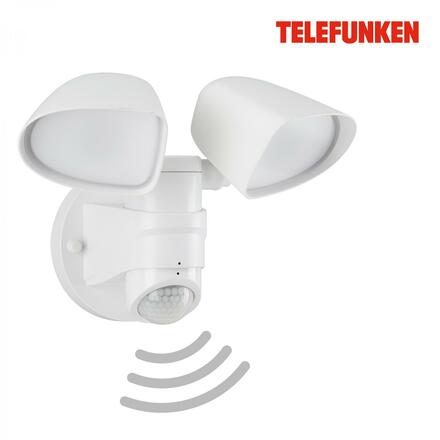 BRILONER TELEFUNKEN LED venkovní svítidlo 25,8 cm 2x10W 1000lm bílé TF 304606TF