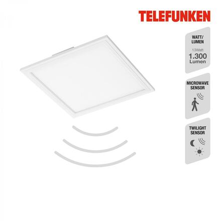 BRILONER TELEFUNKEN svítidlo LED panel 29,5 cm 12W 1300lm bílé TF 308606TF