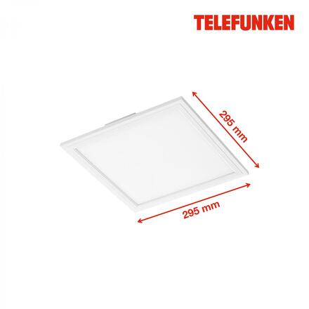 BRILONER TELEFUNKEN svítidlo LED panel 29,5 cm 12W 1300lm bílé TF 308606TF