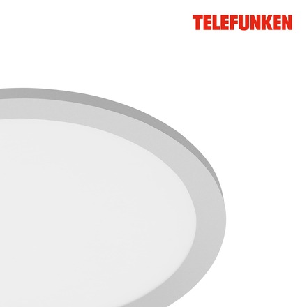 BRILONER TELEFUNKEN svítidlo LED panel s čidlem, pr. 30 cm, 20 W, matný chrom-bílé TF 309004TF