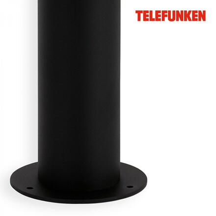 BRILONER TELEFUNKEN LED venkovní svítidlo pr. 11 cm 8W 850lm černá TF 311405TF