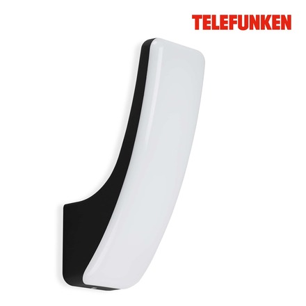 BRILONER TELEFUNKEN LED venkovní svítidlo 26,3 cm 15W 1800lm černá TF 311605TF